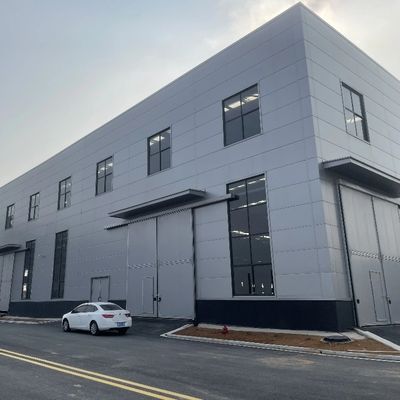 Kerangka Baja Galvanis Gudang Prefabrikasi