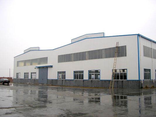 Bangunan Baja Industri Prefabrikasi Bagian H Bangunan Struktur Baja Gudang