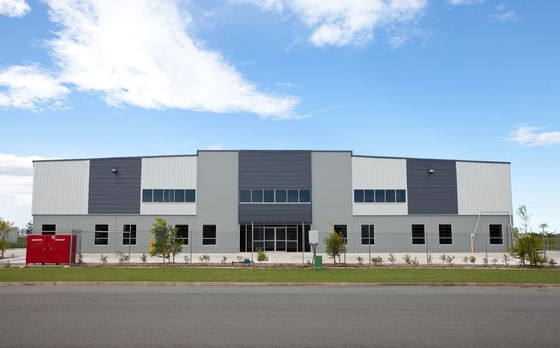 Bangunan Baja Prefabrikasi Industri Bangunan Pabrik Prefabrikasi Logam
