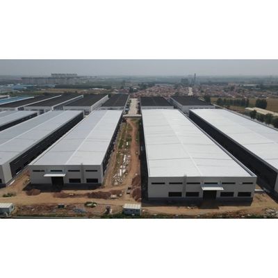 Good Epoxy Painting Metal Konstruksi Bangunan Prefabrikasi Steel Frame Warehouse