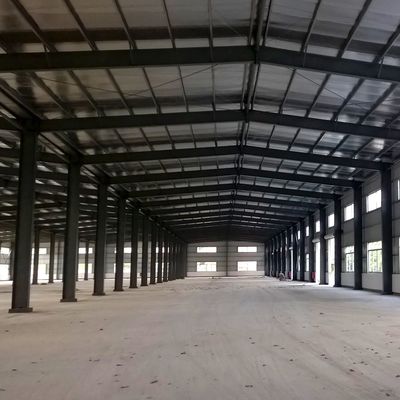 Struktur Baja Bingkai Logam Portabel Hangar Gudang Desain Arsitektur Gratis