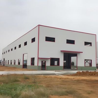 Hot Rolled H Steel Prefabrikasi Struktur Baja Prefabrikasi Bangunan Disesuaikan