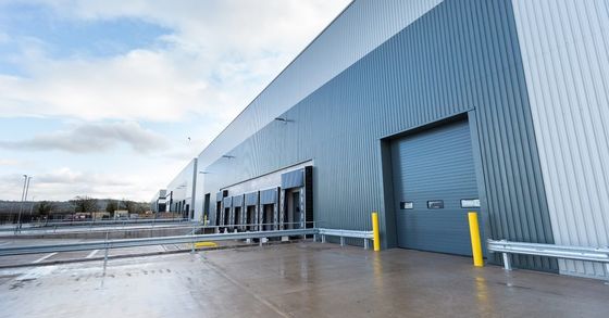 Bangunan Gudang Struktur Baja Bertingkat Prefabrikasi SGS BV CE Disetujui