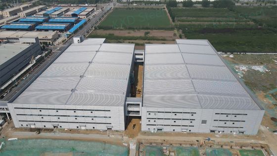 Bangunan Struktur Baja Kekuatan Tinggi Bangunan Struktur Baja Industri Prefabrikasi Aula Pameran