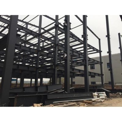 OEM High Load Prefab H beam Struktur Baja Gudang Gedung