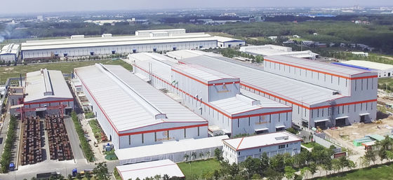 Multipurpose Steel Modern Pre-engineered Bangunan Bangunan Logam Kontemporer