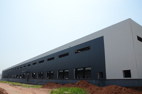 Metal Industri Struktural Baja Bingkai Bangunan Pertanian Konstruksi Gudang Penyimpanan