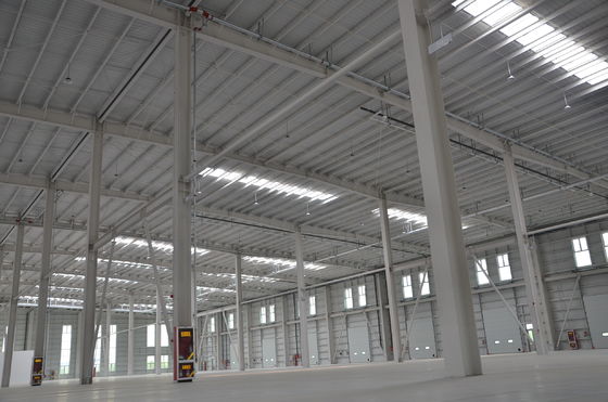 Bangunan Kerangka Baja Murah / Disesuaikan Untuk Proyek Prefabrikasi Industri Jalur Cepat