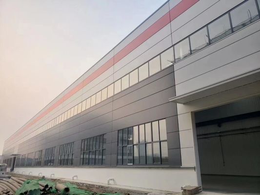 Bangunan Kerangka Baja Prefabrikasi Bertingkat Berbagai Untuk Sekolah / Hotel / Apartemen