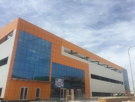 Aljazair Desain Bebas Struktur Baja Prefabrik Bengkel Gedung Gudang Sampel kustomisasi