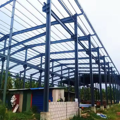 Cepat Instal S355 Multi Story Prefabricated Light Steel Warehouse Building Plans Shed Kit