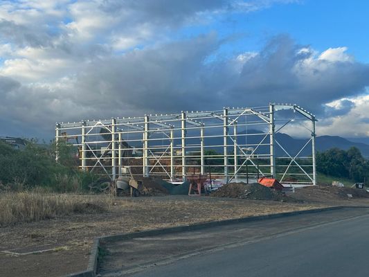 Pembangunan Struktur Baja Prefabrikasi Arsitektur