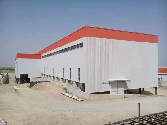 Bolt / Weld Struktur Bangunan Baja Prefabrikasi Untuk Penggunaan Industri
