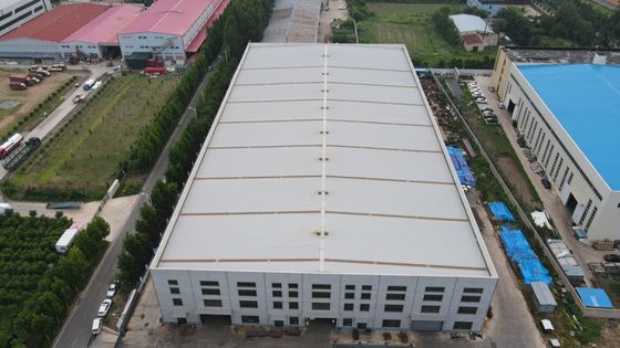 Biaya efektif PPGI Lembar atap dinding Prefabrikasi Metal Storage Warehouse