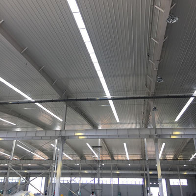 High Insulated PIR Panel Pre Engineered Steel Structure Metal Food Workshop