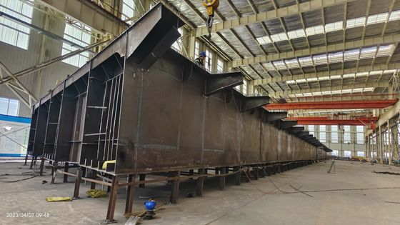 Jembatan Baja Berkualitas Tinggi Untuk Proyek Kereta Api Jalan Raya Waktu Konstruksi Pendek Dan Kuat