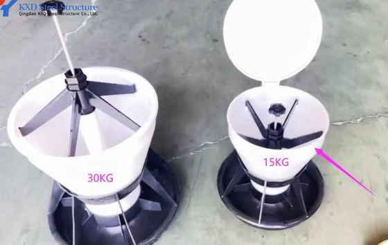 Peralatan peternakan babi stainless steel pemakan babi otomatis / rongga babi ganda