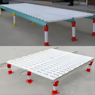 Mudah Bersih Plastik Lantai Slated Rumah Unggas Warna Disesuaikan