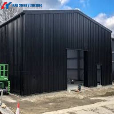 Cepat Instal S355 Multi Story Prefabricated Light Steel Warehouse Building Plans Shed Kit