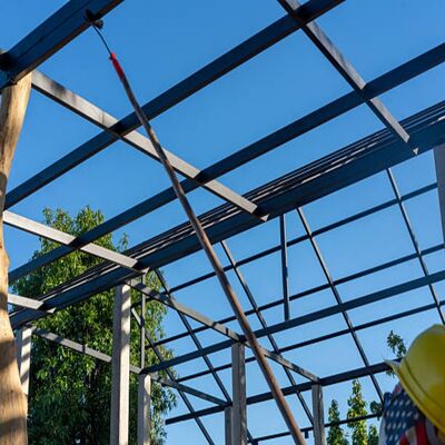 Pabrik struktur baja ramah lingkungan untuk penggunaan industri