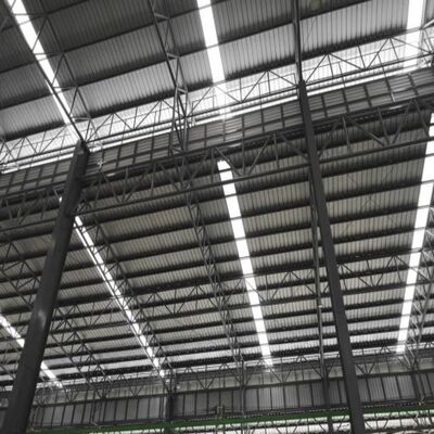 Gudang Prefab Terjangkau Dengan Pemasangan Cepat Dan Dimensi Dapat Disesuaikan Untuk Keperluan Industri
