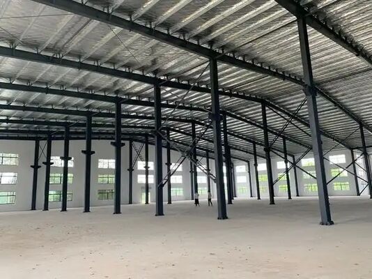 Layanan Desain Fabrikasi Instalasi Gudang Bangunan Struktur Baja Prefabrikasi Kustom Layanan Penuh