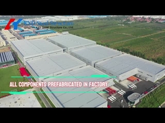 Portal Frame Struktur Baja Bangunan Gudang Bangunan komersial logam pra-rekayasa